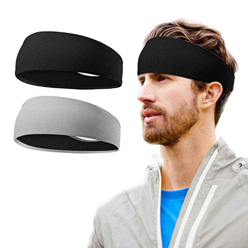 Sports headband, sports head strap, anti-sweat band, sweat-absorbing band, men's and women's running fitness yoga headband