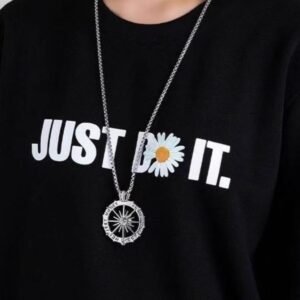 Men's trendy hip-hop pendant necklace