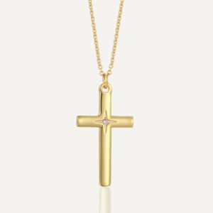 Personalized Cross Necklace for Men - American Style - Versatile for All Occasions - Hip Hop, European, American, Cuban - Luxury Casual Elegance Pendant