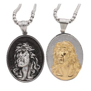 Titanium and steel pendant from ancient Greek and Roman mythology