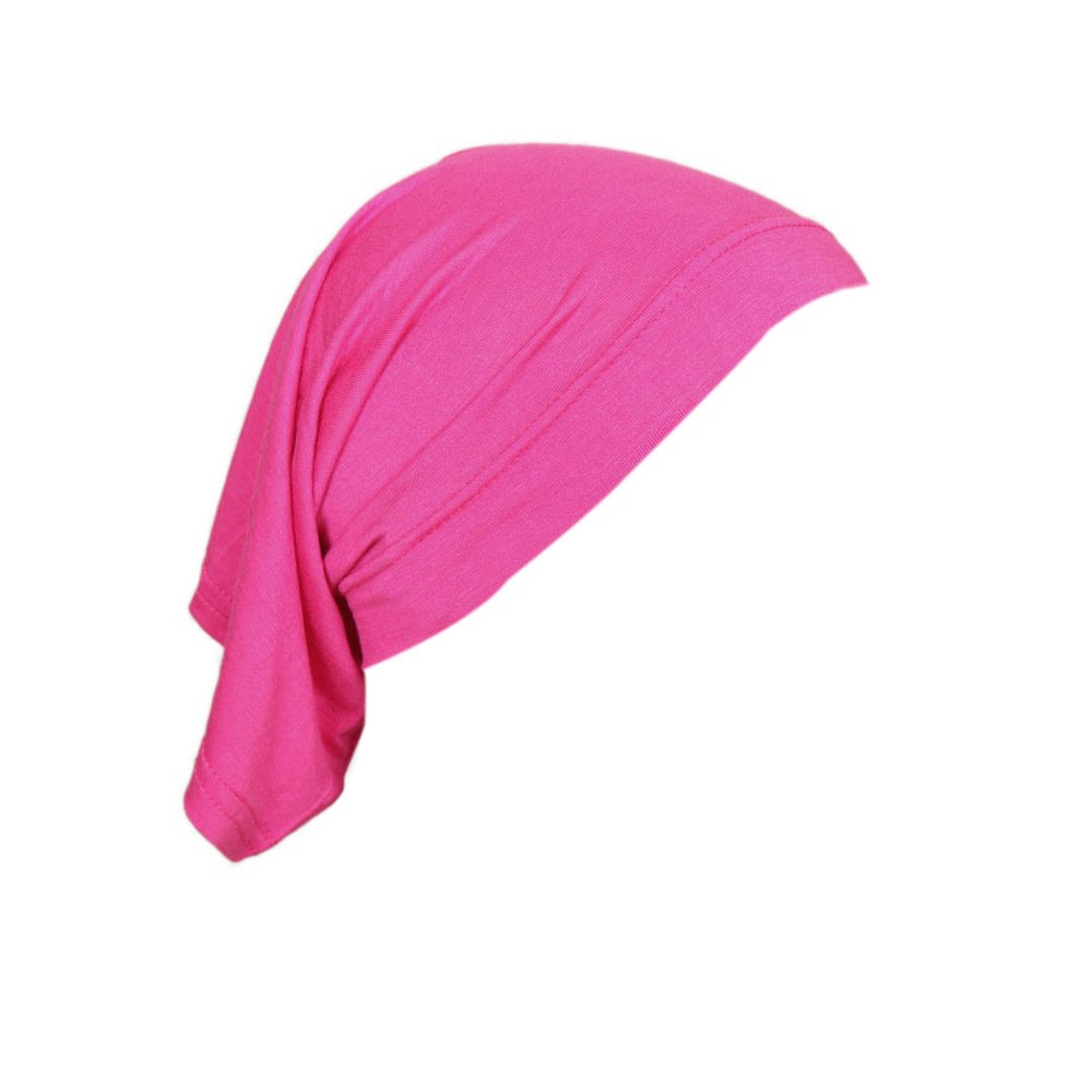 Modal single-color Malaysian tube hat base cap - highly elastic silk-cotton women's Arabian scarf-style small hat - Image 2