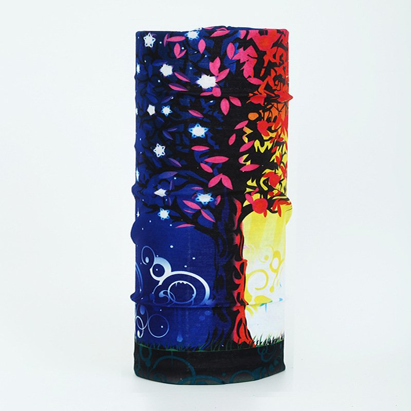 Outdoor seamless versatile magic headscarf for men and women, bicycle riding headscarf, face mask, neck cover, windproof scarf, winter warmth preservation - Image 4